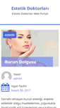 Mobile Screenshot of estetikdoktorlari.net